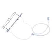 Schott Eye Speculum Fenestrated With Aspiration Wire Blade, With Round Pole Rotatable Adjustment 13mm Wide Blades For Children  